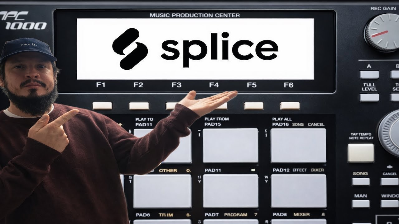 Making a Boom Bap Beat on the MPC1000 Using Splice One-Shot Samples
