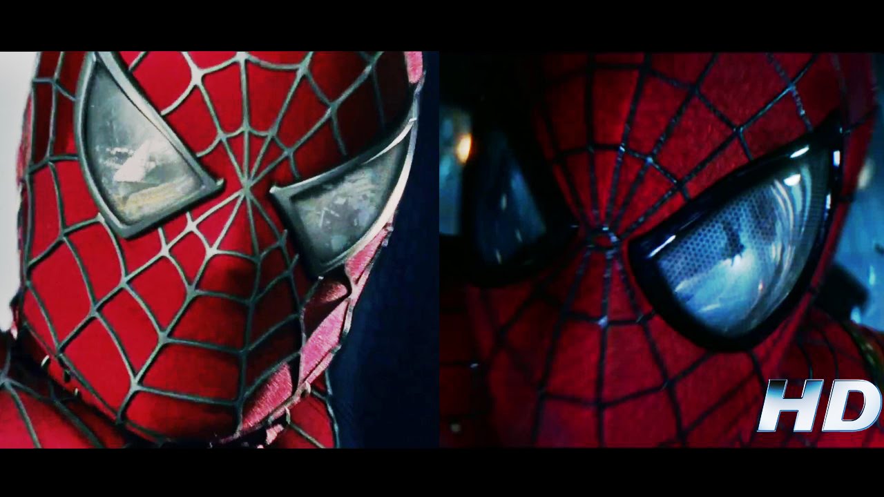 Spiderman 3 & The Amazing Spiderman 2 - Saving Gwen HD