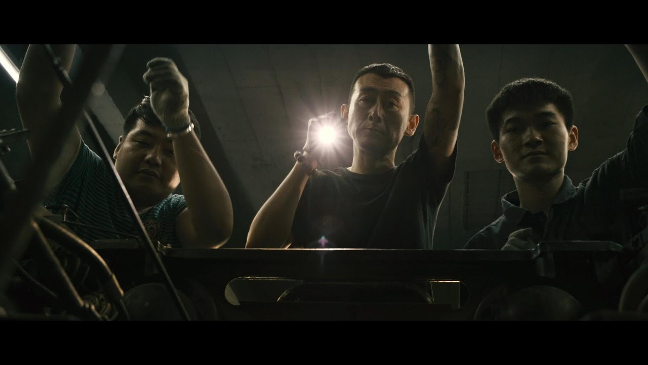 auto repair workshop in cinematic