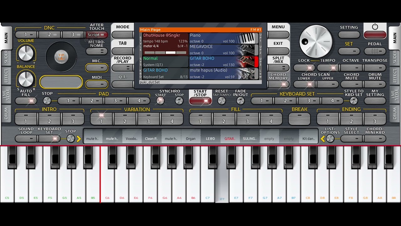 Rivew II kuyan makin nyadi II set pdk II org2025🎹😱❗️