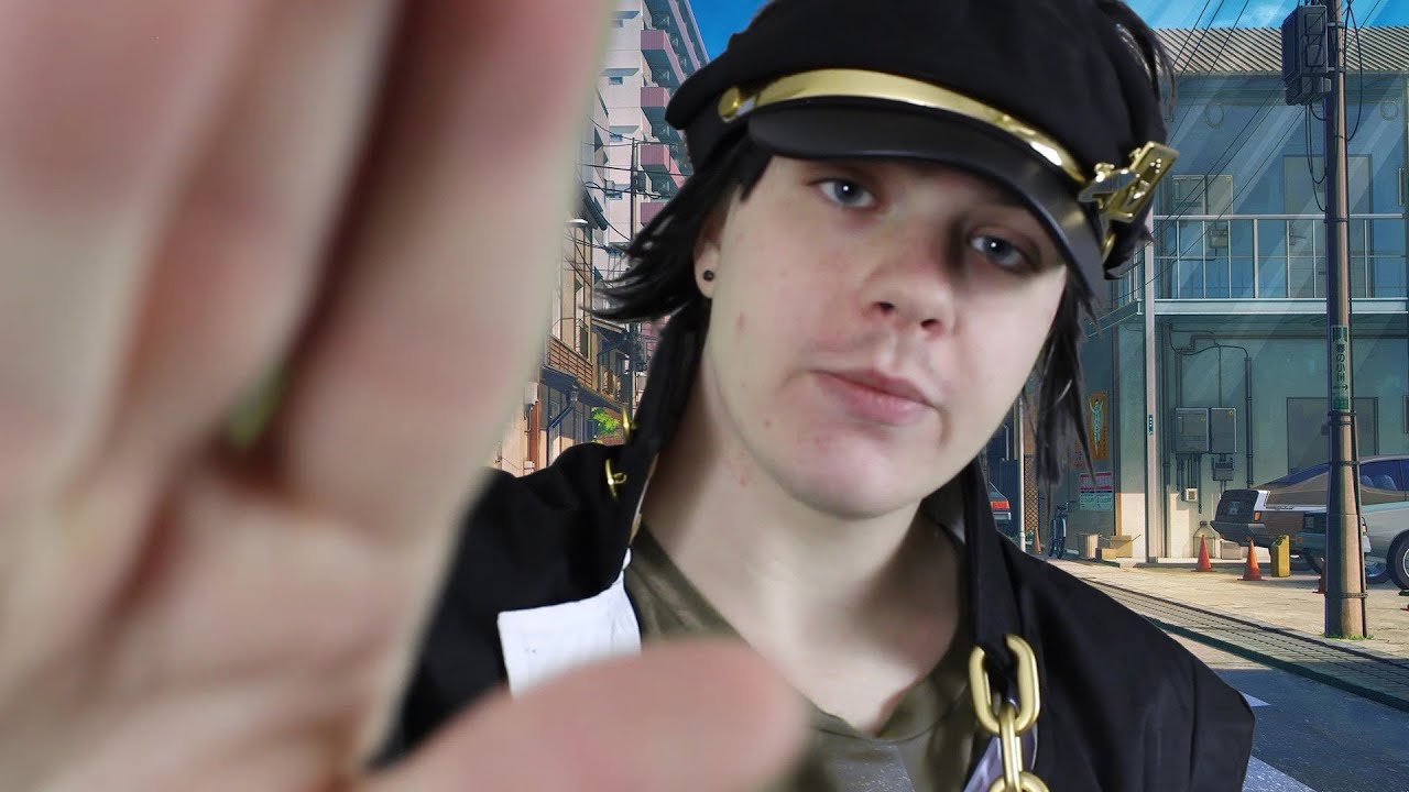 Джотаро рисует тебе ртом (ASMR)