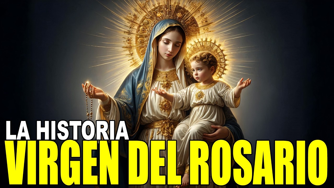 🔎 DESCUBRE la INSPIRADORA HISTORIA de LA VIRGEN DEL ROSARIO✝️
