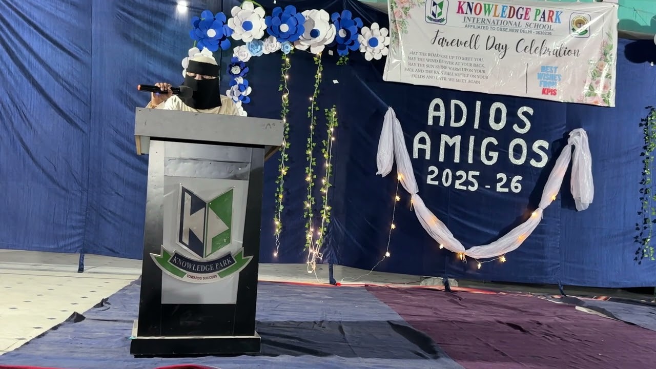 Speech by Student Ayesha Fatima