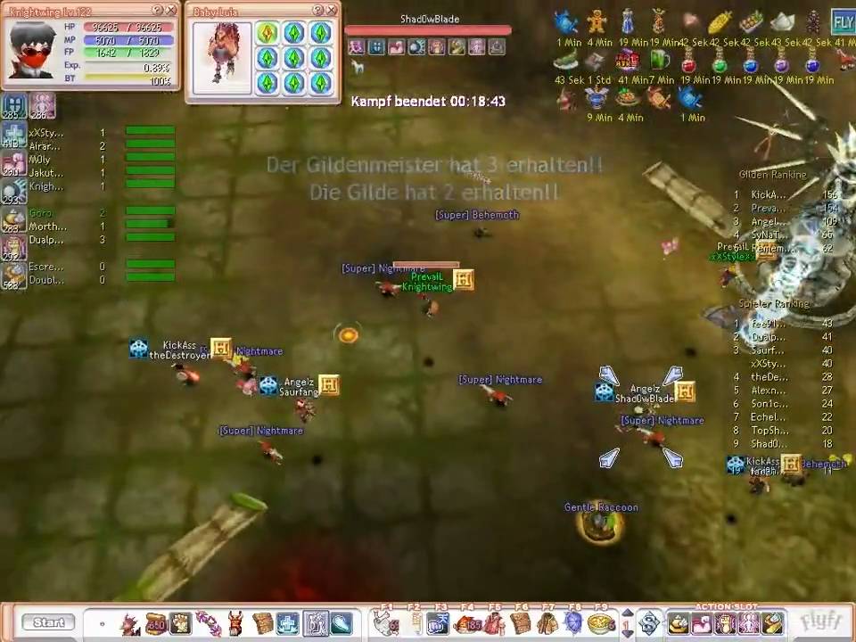 Knightwing PoV GW Server Burudeng Flyff 8.Mai