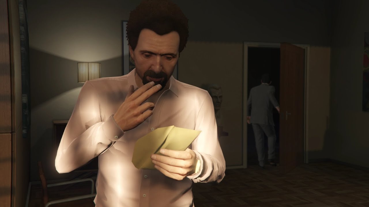 Dr Isiah  Friedlander & Michael Talk About Trevor (GTA 5 - Missable Conversation)