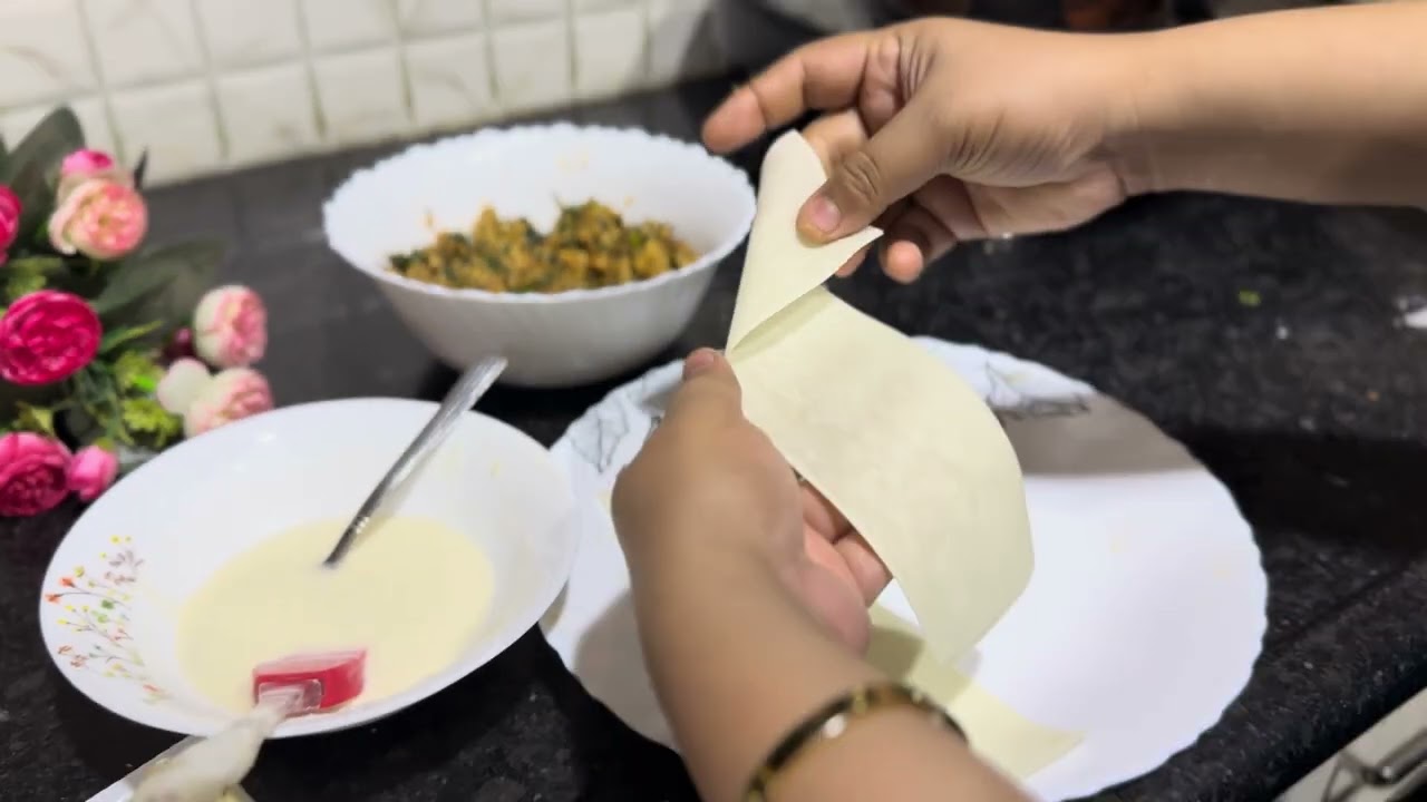 Patti samosa | Chicken samosa | #chicken #samosa #patti 