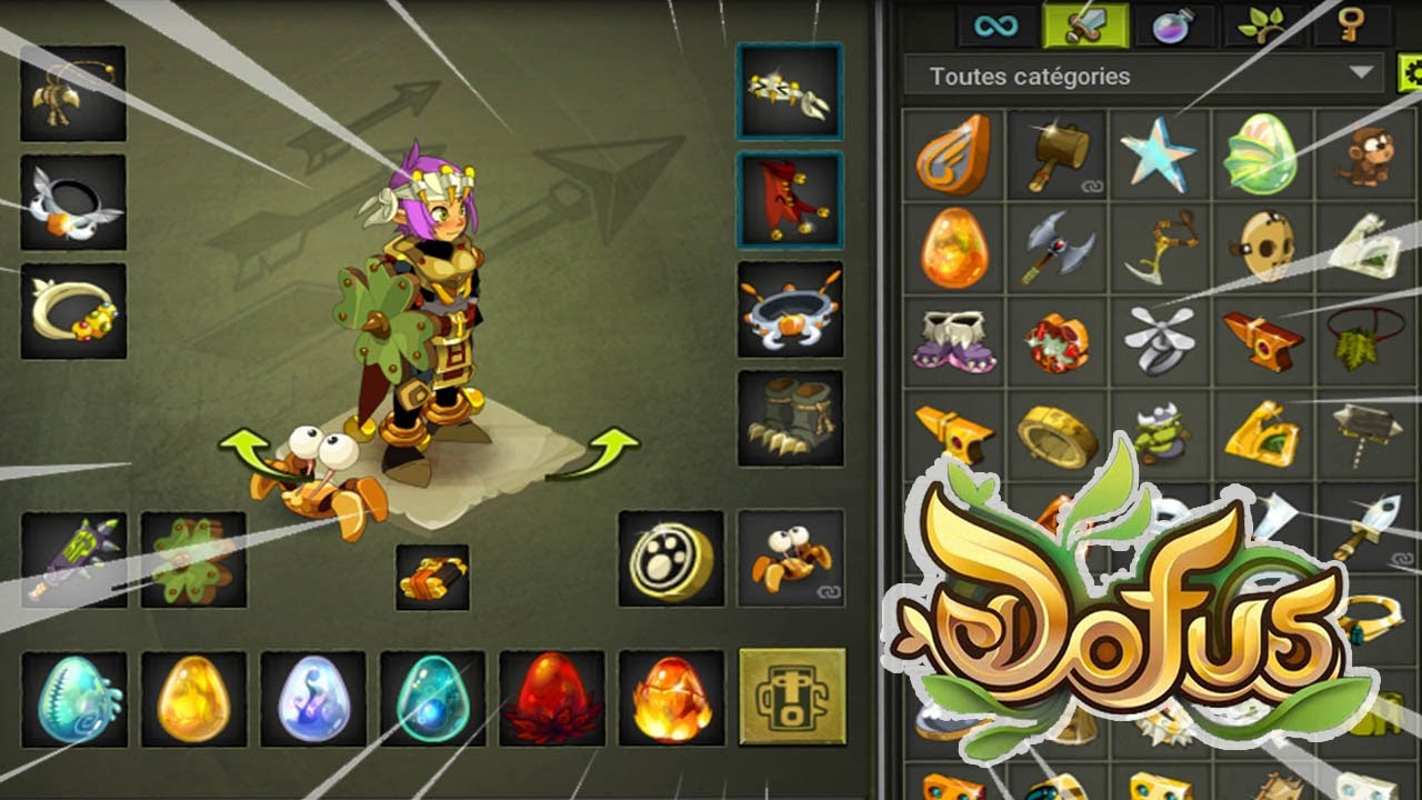 Dofus, LE MEILLEUR STUFF OPTI  CR&Acirc; MULTI - DO CRIT