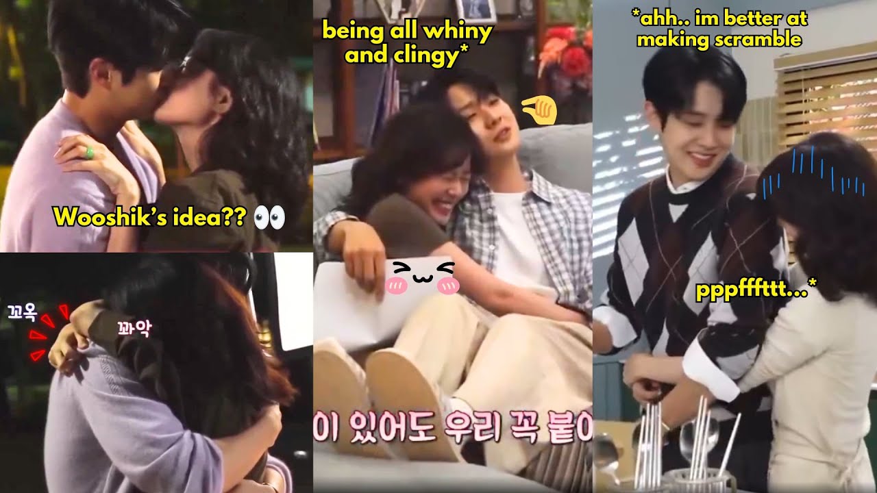 PD-nim didn't say cut during kiss, SOMIN STARTING TO CLUTCH WOOSHIK'S CLOTHES & HIT HIM IN TINY😭👀