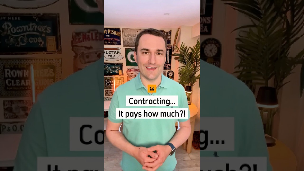 Contracting in the UK, it pays how much?! IR35 and take home pay. #work #career #contractor