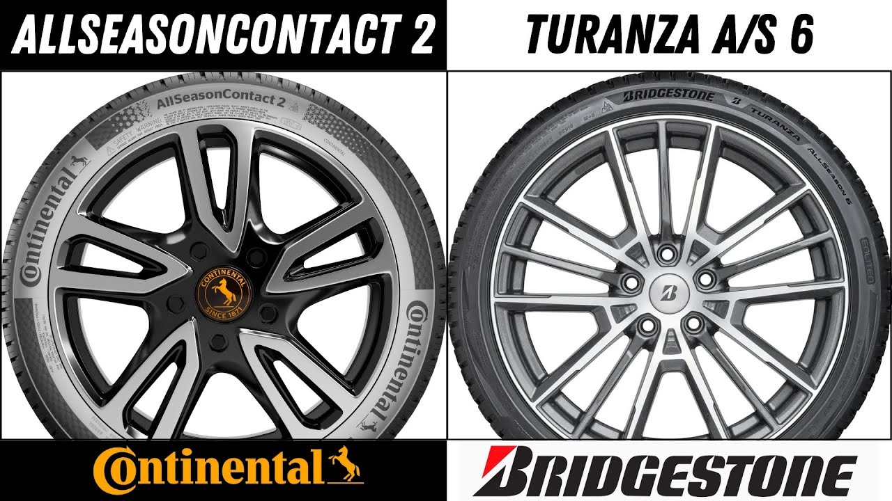 Continental AllSeasonContact 2 против Bridgestone Turanza All Season 6 — ЛУЧШИЕ ВСЕСЕЗОННЫЕ ШИНЫ ...