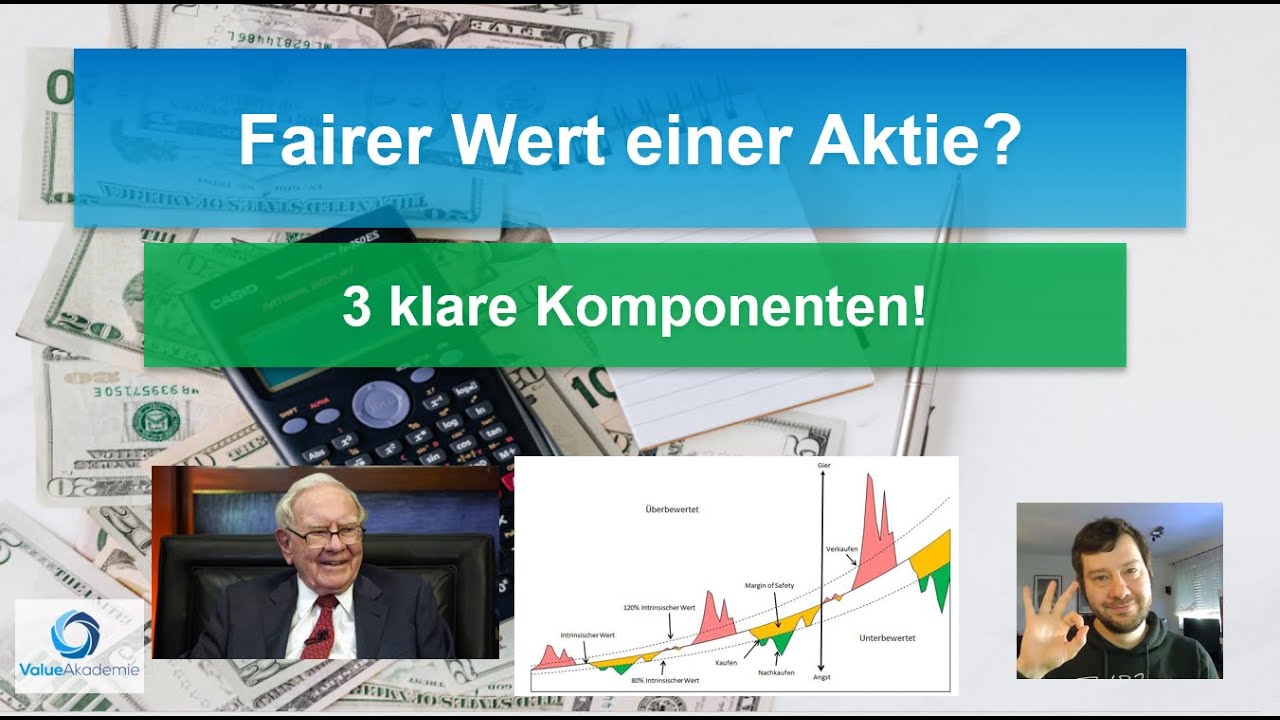 Innerer Wert einer Aktie berechnen - Diese 3 Komponenten sind entscheidend