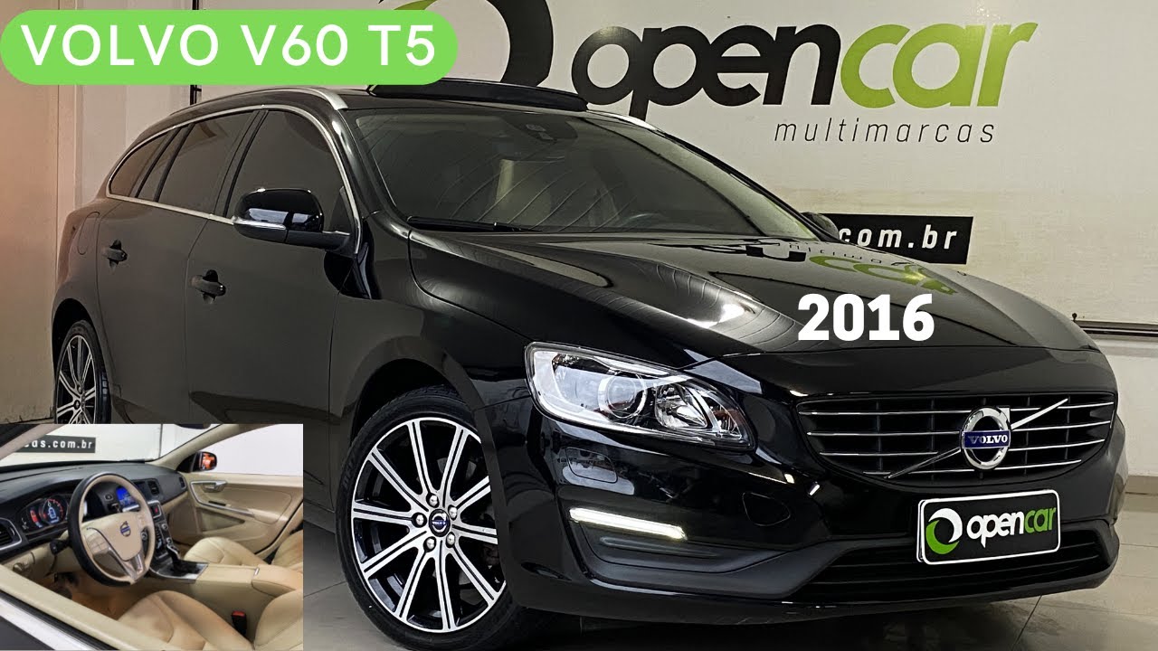 #SAVETHEWAGONS Conheça os detalhes da Linda VOLVO V60 MOMENTUM 2016 8 Marchas