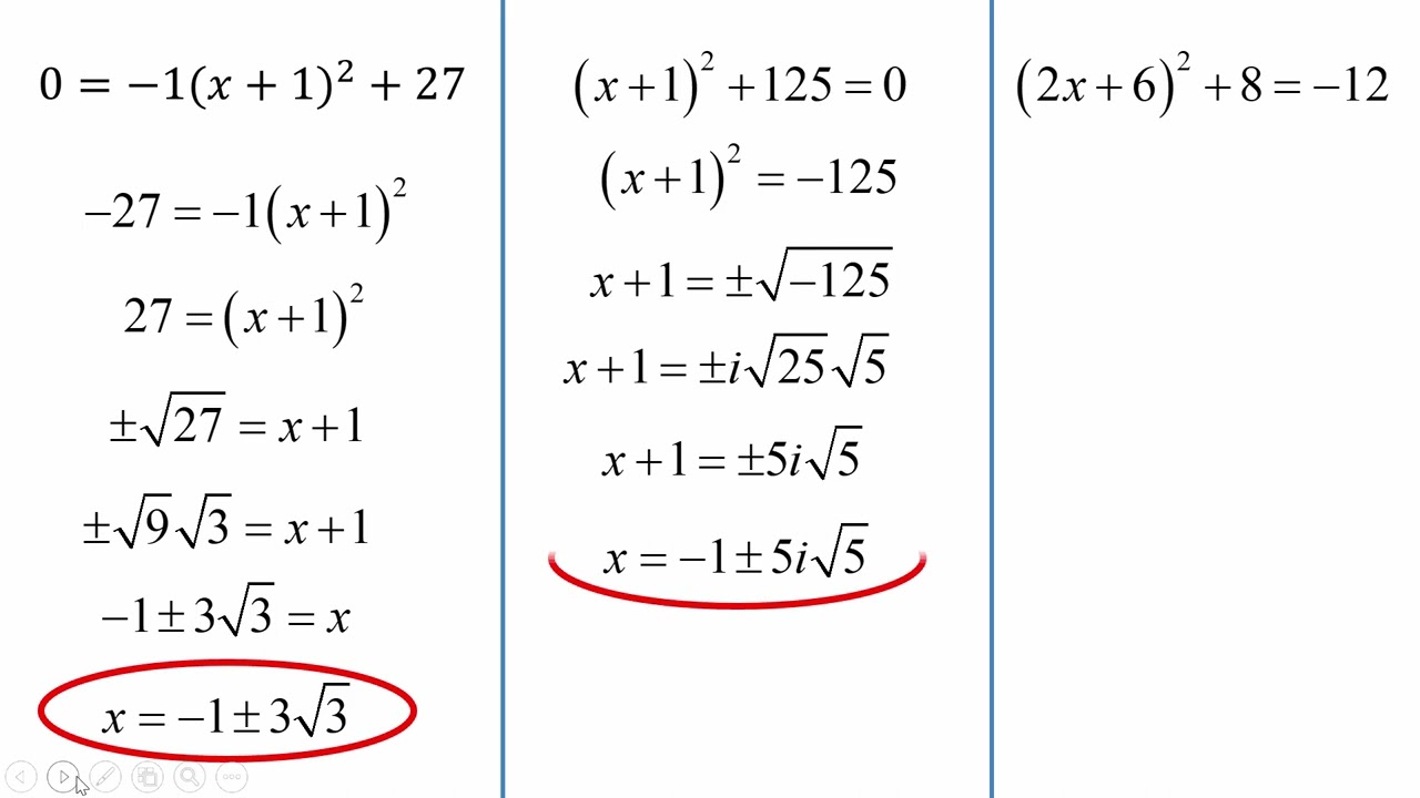 7 6 Solving Radical Equations voiced