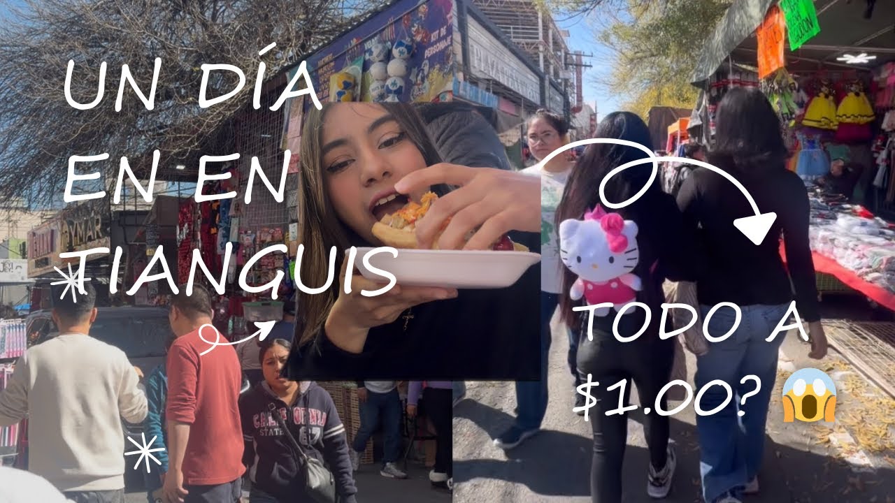 UN DIA EN EL TIANGUIS / SALE MAL 😭💔