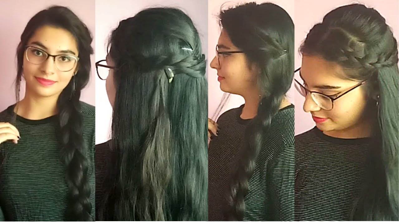 Beautiful Hairstyles for Party/Picnic | Pretty Hair Style Girl | Easy Hairstyles for Long Hair