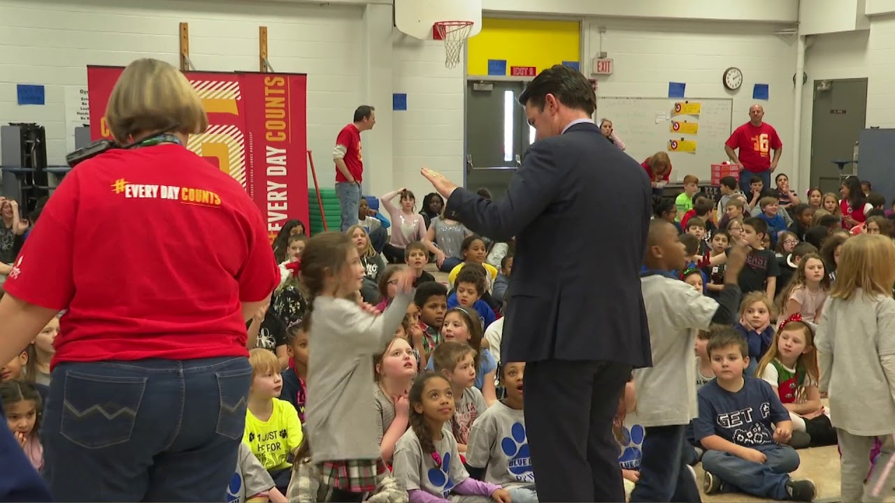Blue Lick Elementary -- Attendance Party