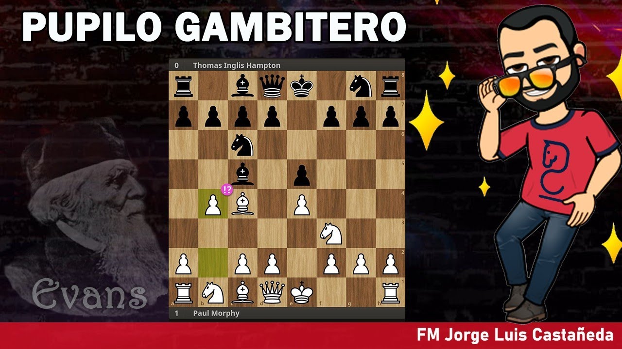 Aprenda el Gambito m&aacute;s temido en la apertura Italiana / Gambito Evans!!