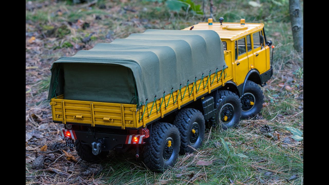 Tatra 813 Kolos 8x8 - RC scale truck [Cross RC DC8] part 3