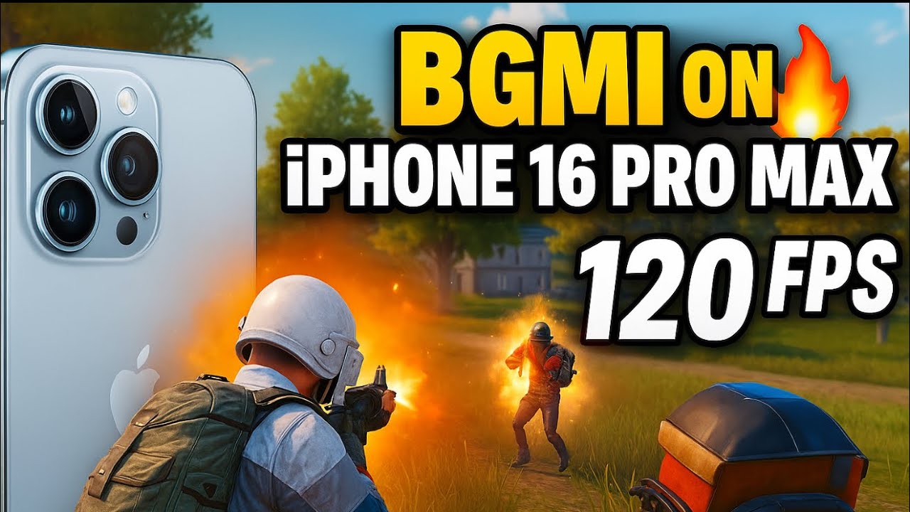 iPhone 16 Pro Max vs BGMI 🔋🔥 | Real Heating & Battery Drain Check!