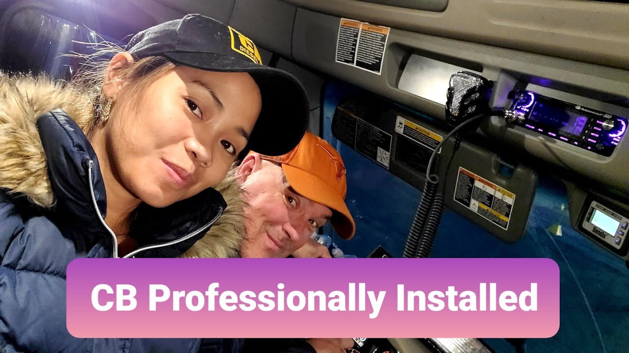 Professionally Installed CB Radio + Tips |
