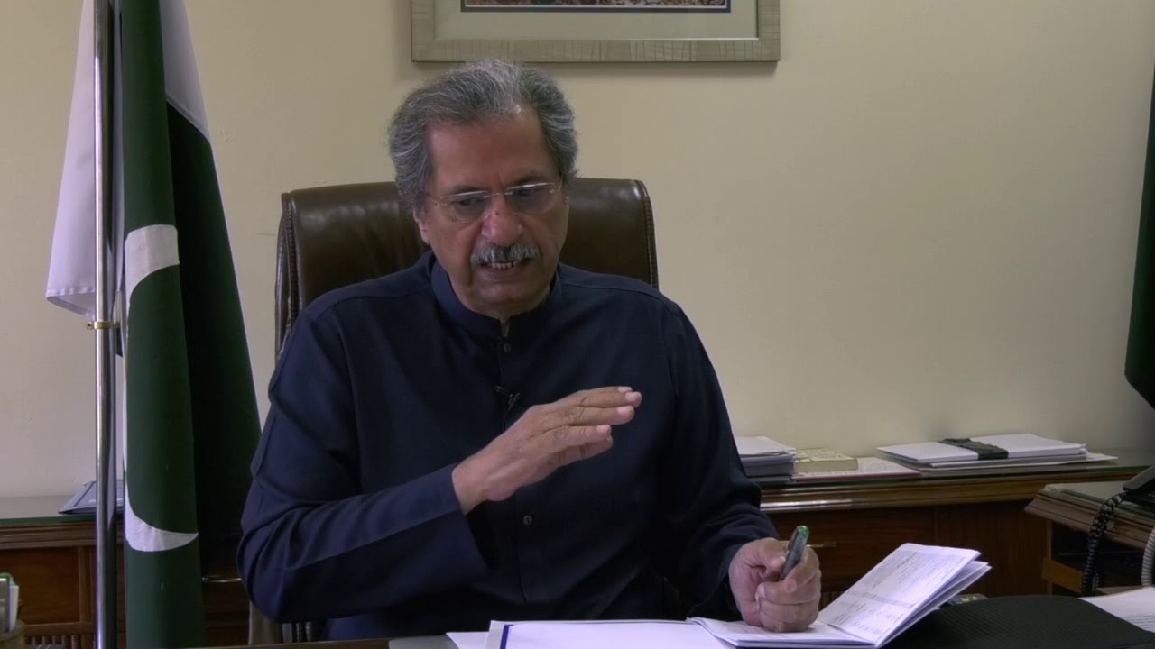 Exclusive talk with Shafqat Mahmood, minister for federal education & special training