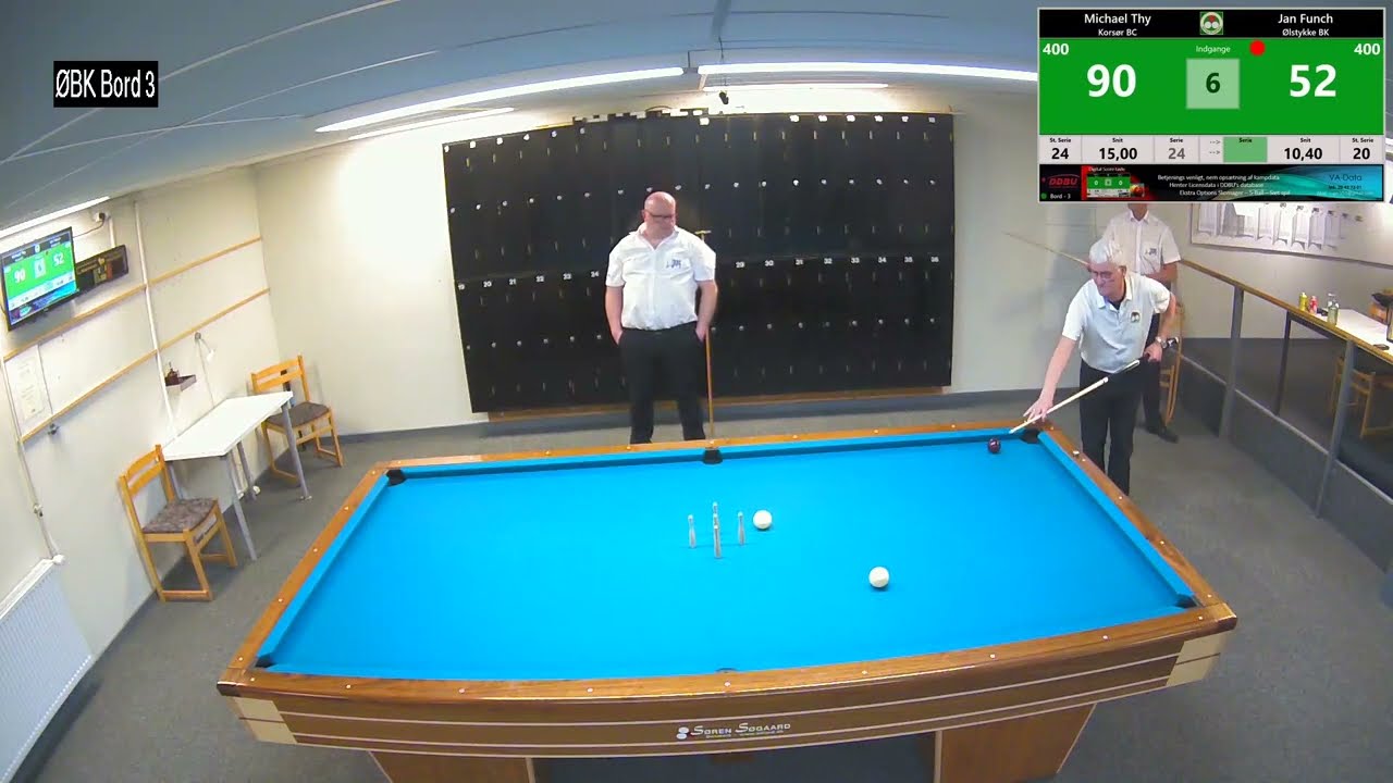bord 3 Michael Thy Korsør vs Jan Funch ØBK serie 1