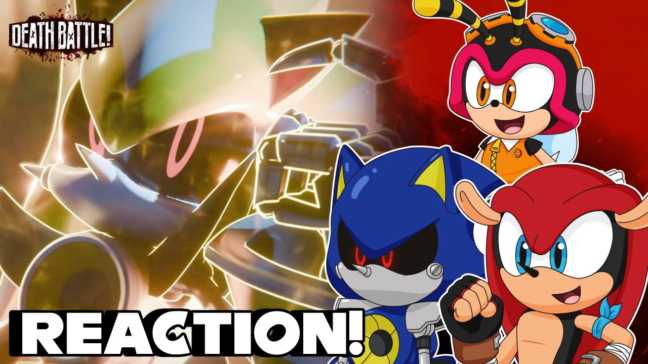 Metal Sonic reacts to his Death Battle?!? Neo Metal Sonic vs Cell!!!