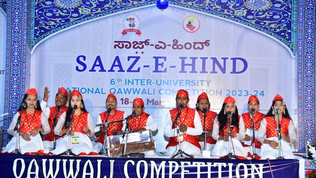 6th Inter-University National Qawwali competition | Sant Gadge Baba Amravati University students
