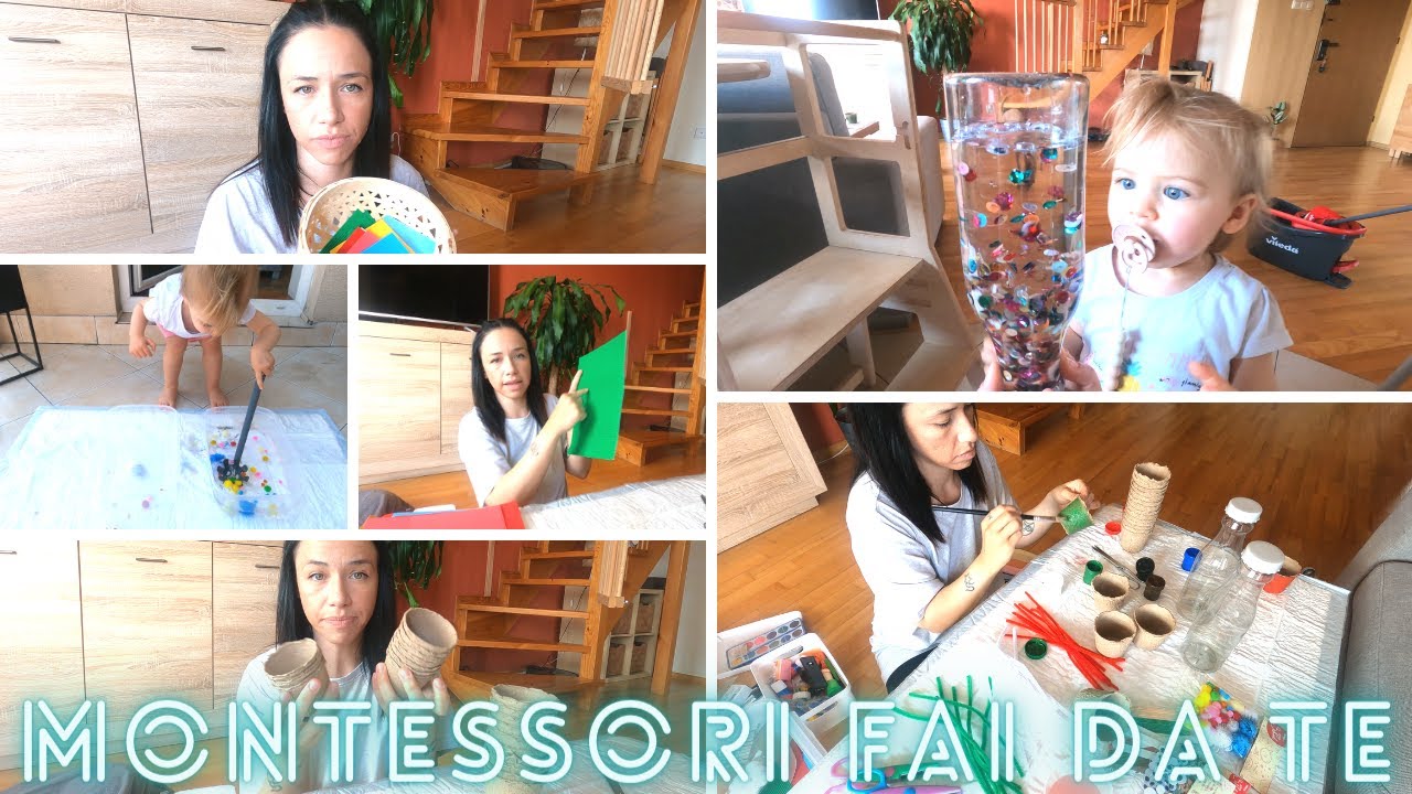 COME CREARE GIOCHI FAI DA TE SENSORIALI DA FARE IN CASA | Attività Montessori