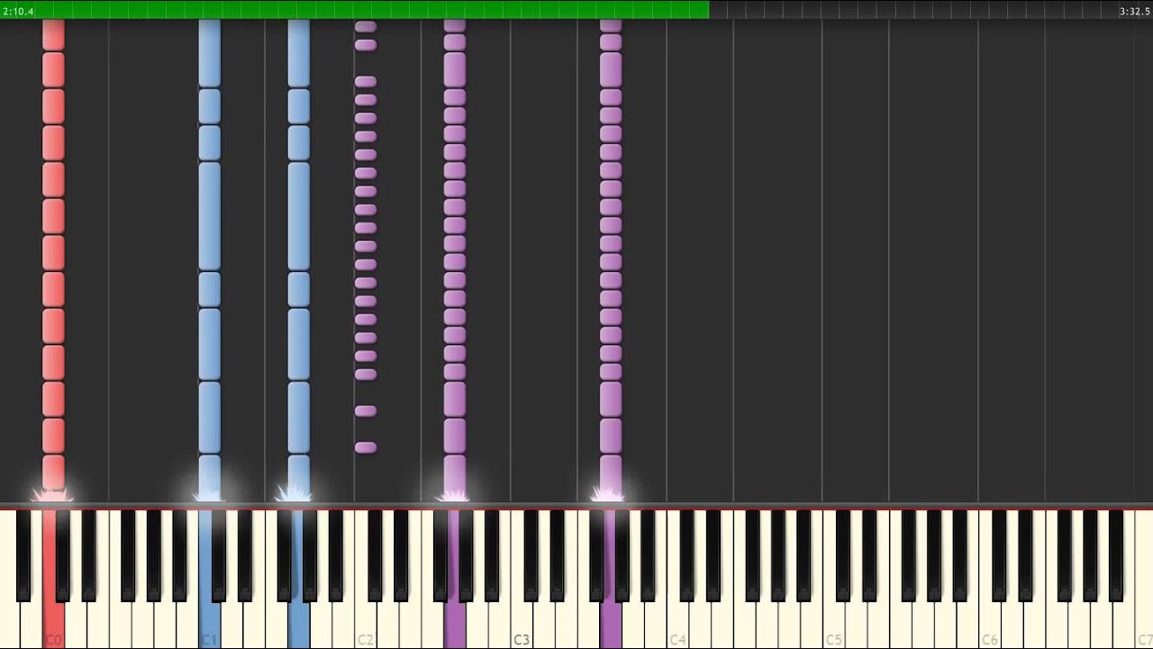 Spiders — System Of A Down, How To Play on Piano  Synthesia Tutorial