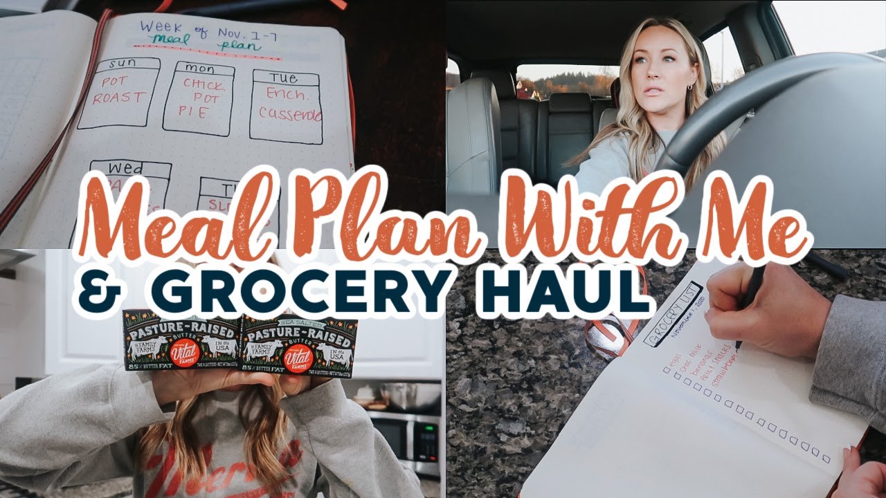 HOW TO MEAL PLAN // GROCERY HAUL // Easy Way To Save On Groceries!