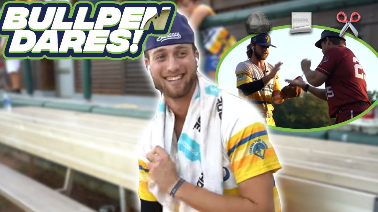 Bullpen Dares: Pitcher and 3rd Baseman Mic’d Up