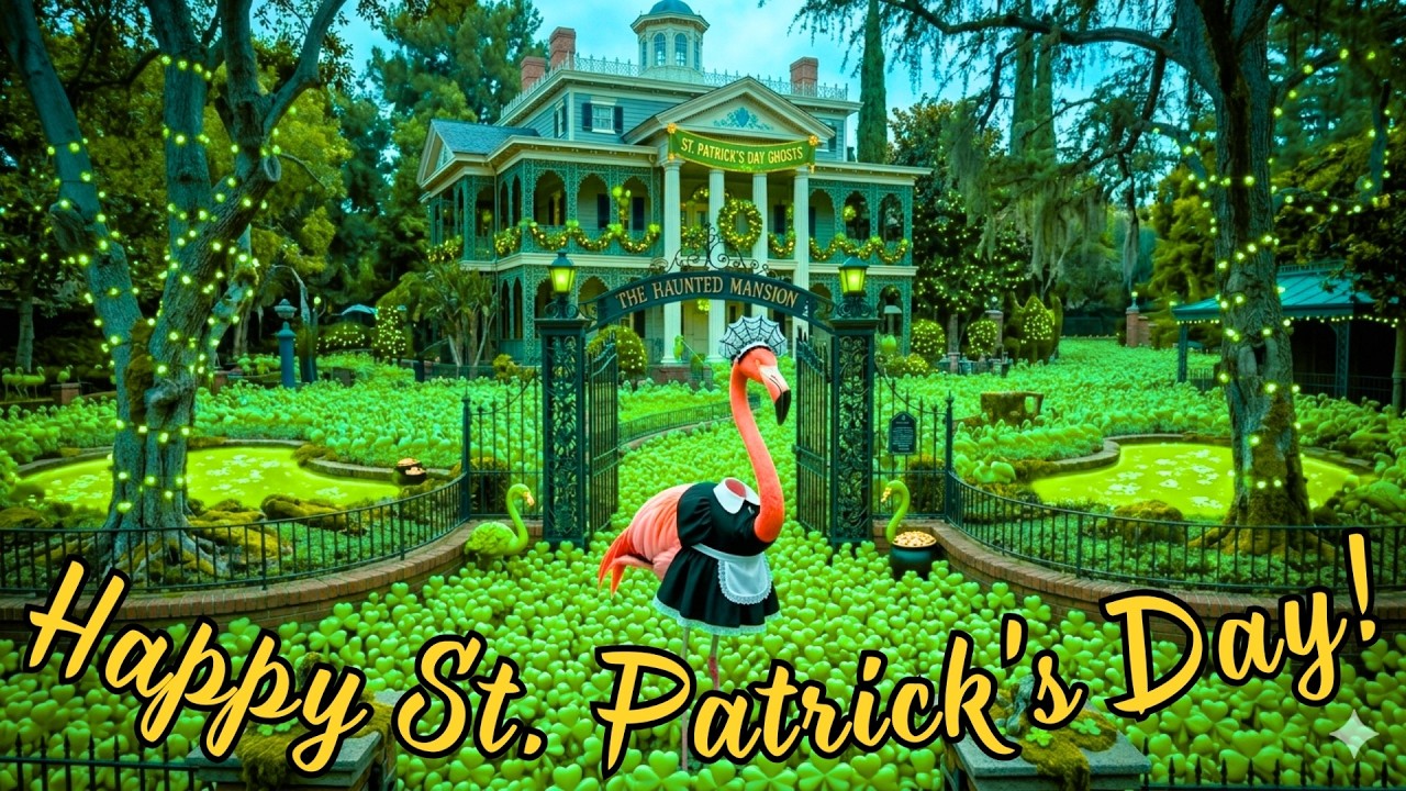 ☘️ ST. PATRICK'S DAY AT DISNEYLAND 🍀