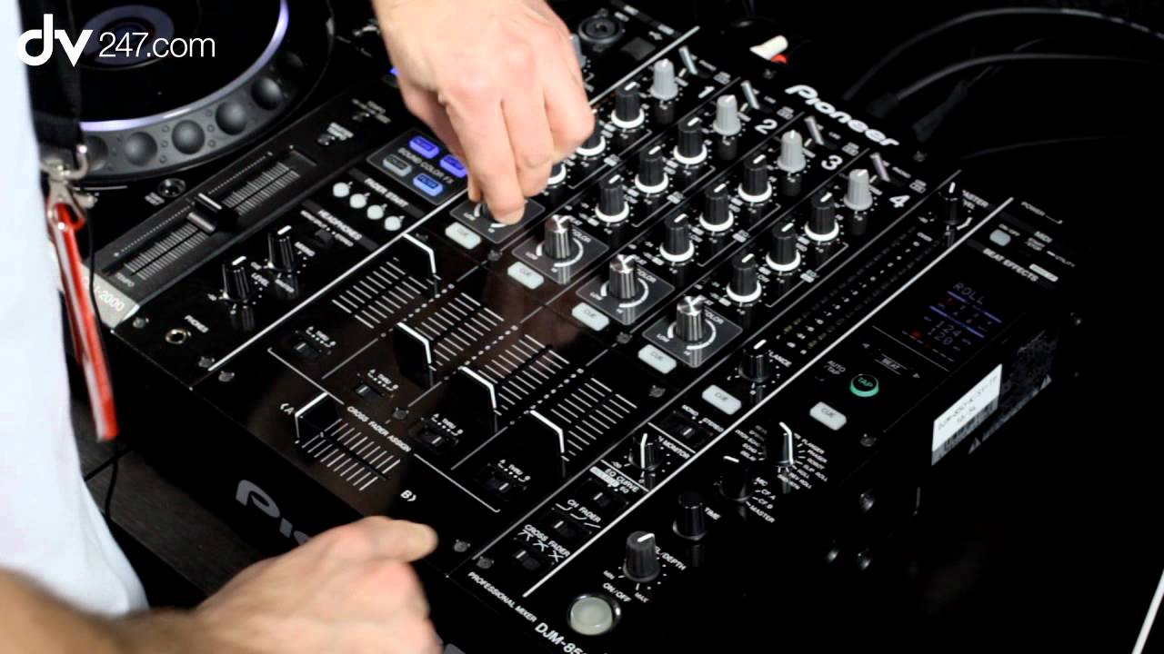 Pioneer DJM 850 demonstration