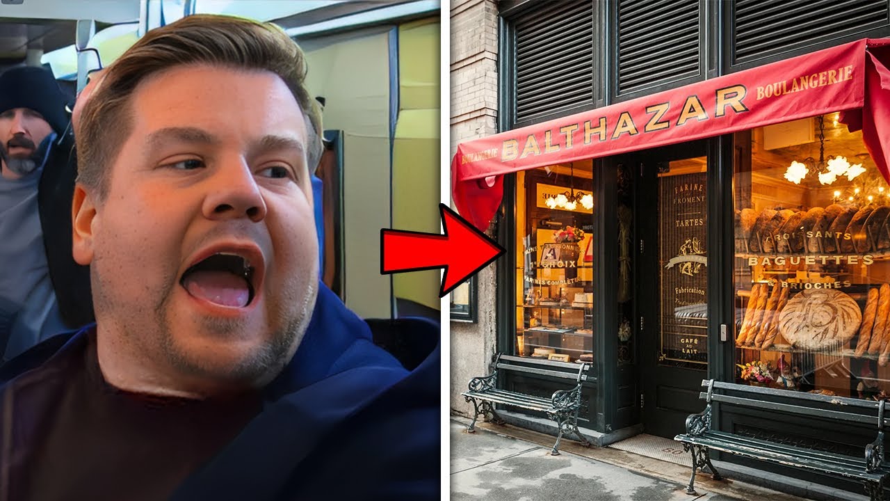 James Corden Goes BERSERK On Waiter And Gets BANNED From Restaurant