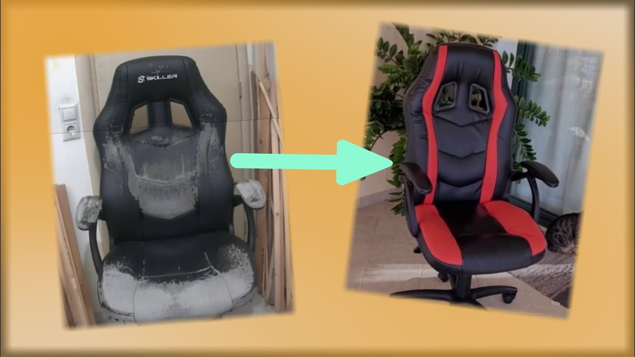 ΑΛΛΑΓΗ ΕΠΕΝΔΥΣΗΣ ΚΑΡΕΚΛΑΣ GAMING ~ GAMING CHAIR RESTORATION