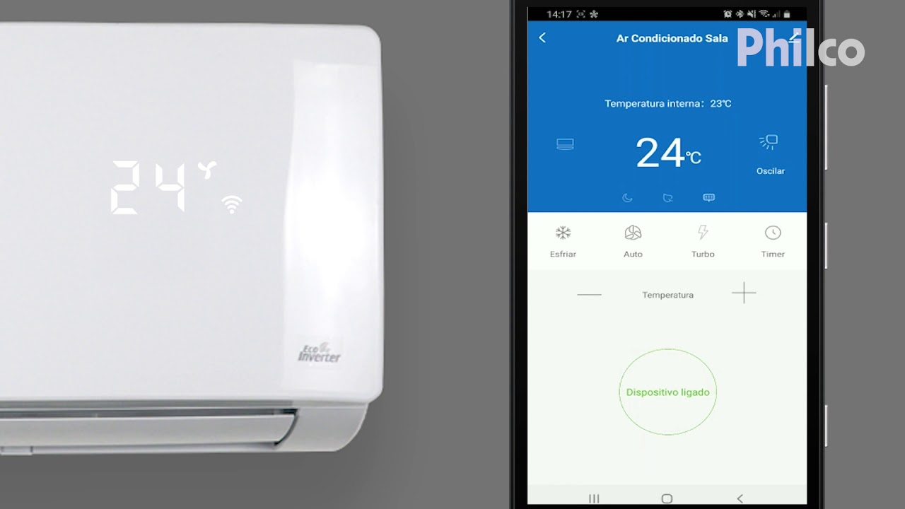 Aplicativo Smart Life Philco para Ar Condicionado