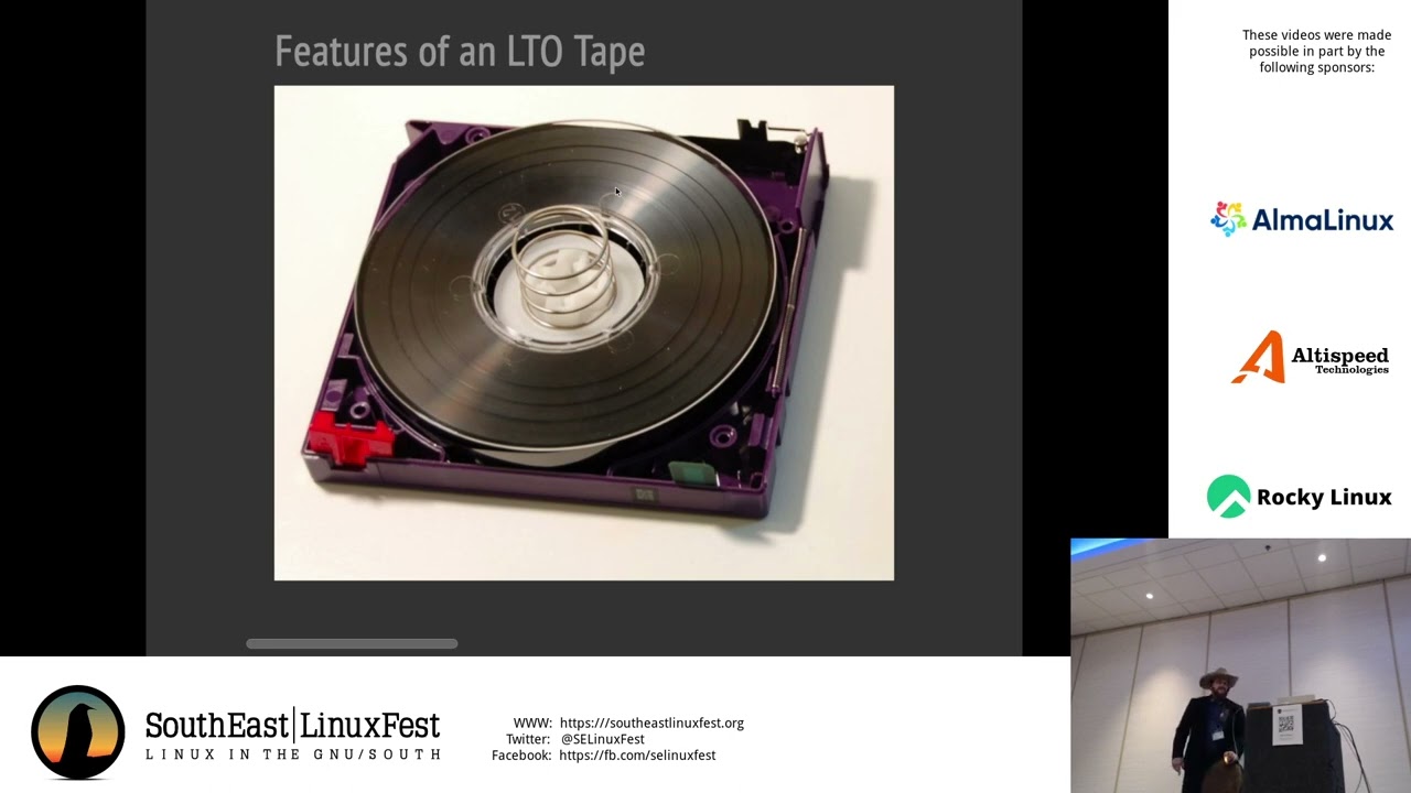 Toyam Cox - You're On Tape! LTO Media for Linux geeks