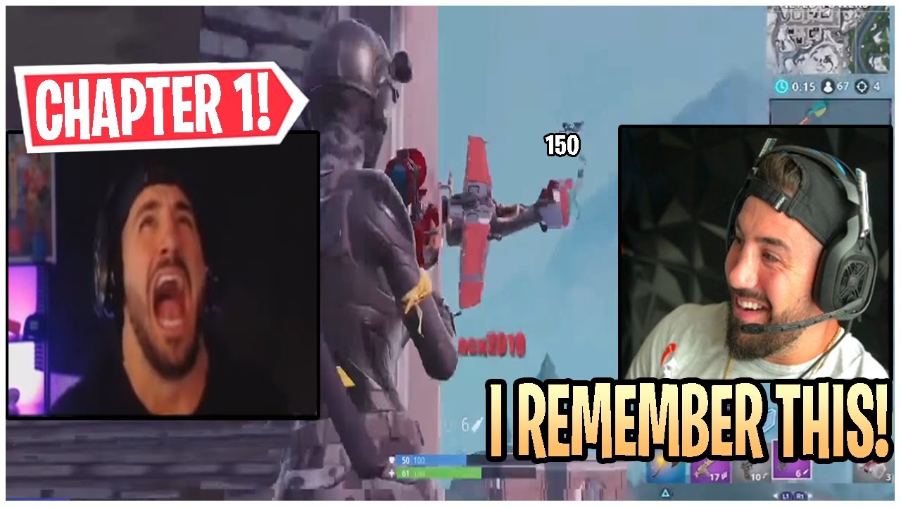 NICKMERCS Reacts To His Best Moments From Chapter 1 Of Fortnite!