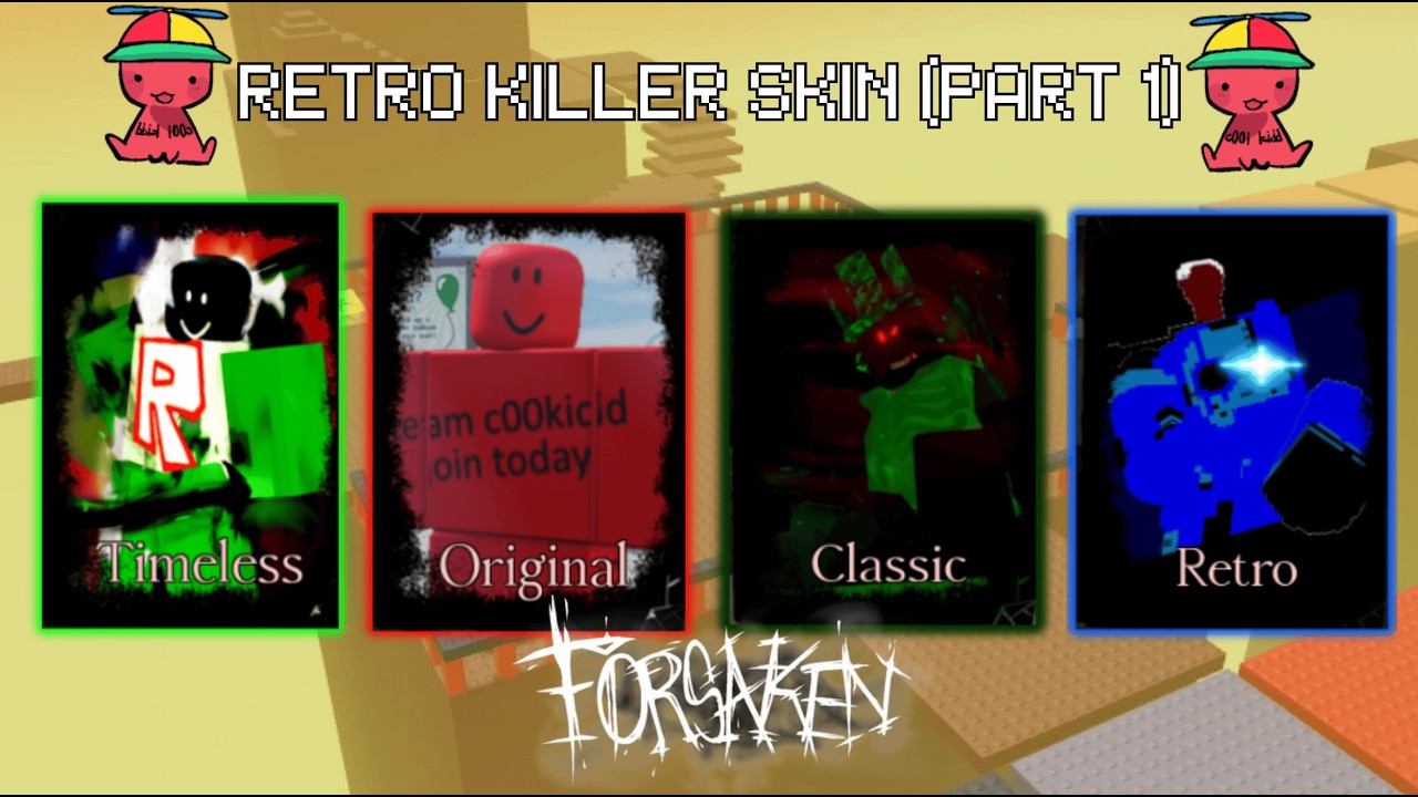 SERVER WIPING WITH RETRO KILLER SKIN (PART 1) IN [FORSAKEN]