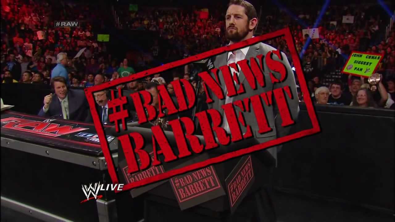 Bad News Barrett makes his debut: Raw, Dec. 2, 2013