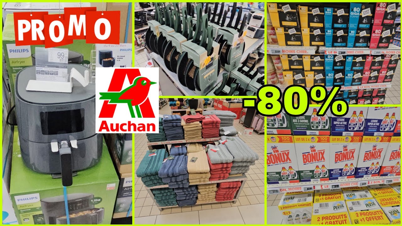 🔥AUCHAN PROMO BONSPLANS -80% #auchan #promo #bonplan #promoauchan 18 mars 2026