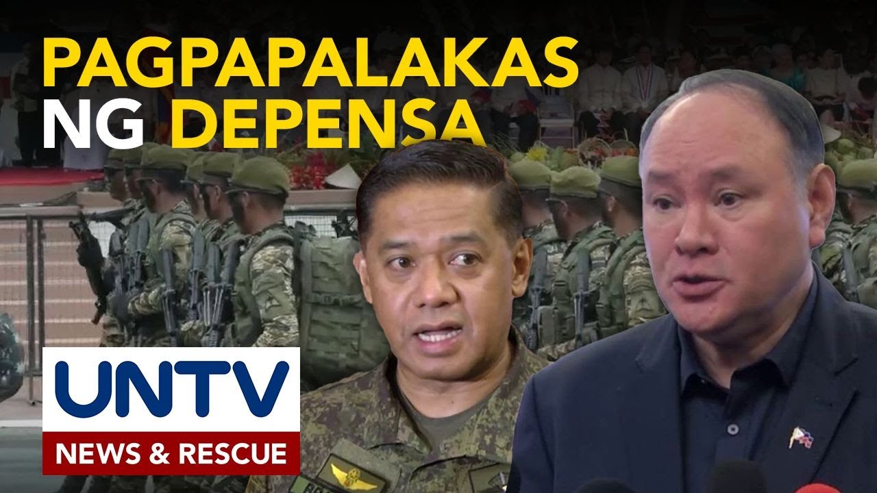 Panawagan ng AFP na pagpapalakas sa depensa ng bansa, suportado ni Defense Sec. Gibo Teodoro