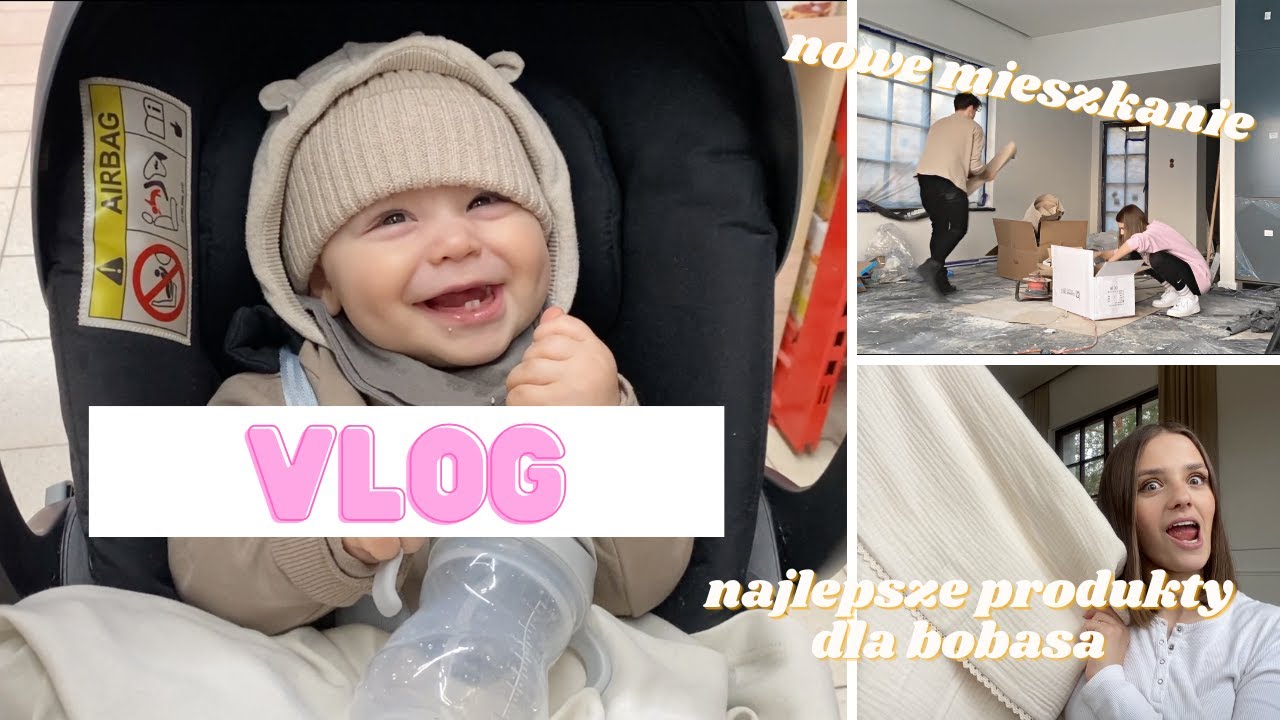 VLOG - przeprowadzka z dzieckiem, nowe produkty The Slings- idealne do wyprawki