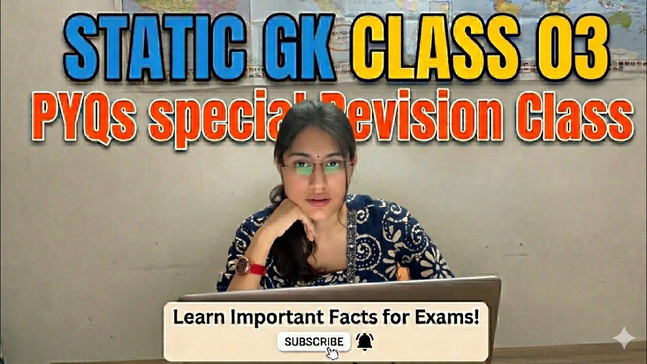 Static Gk Revision Class 03 || For All Competitive Exams #staticgk #pyqs #gspracticeset #viral 