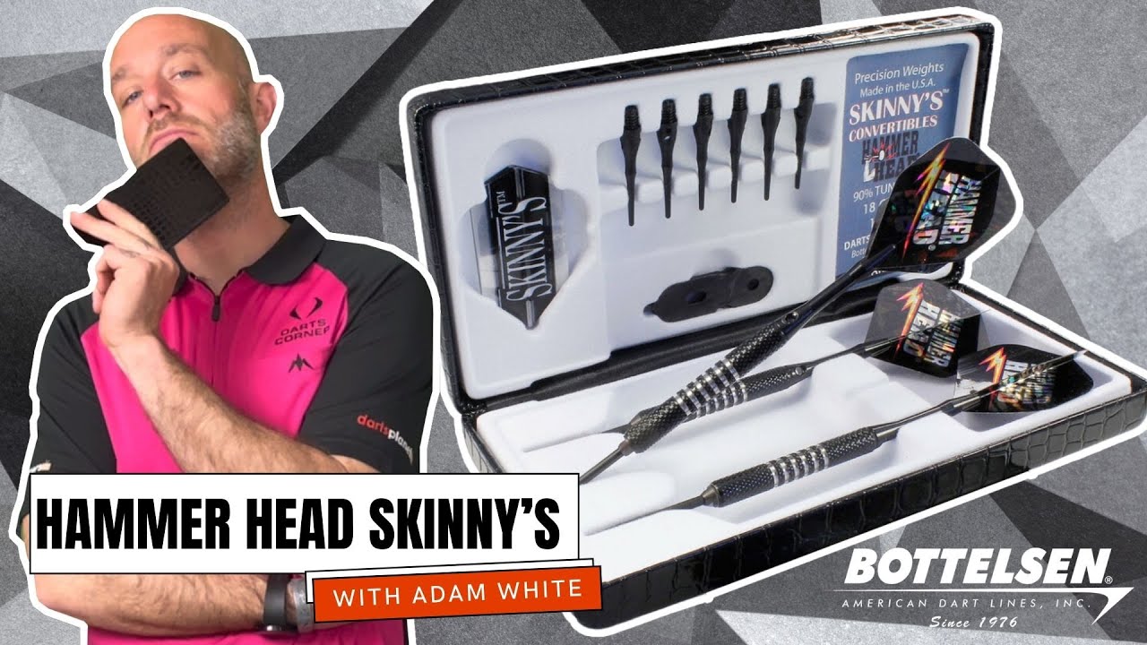 SKINNY'S HAMMER HEAD CONVERTIBLE BOTTELSEN DARTS REVIEW WITH ADAM WHITE