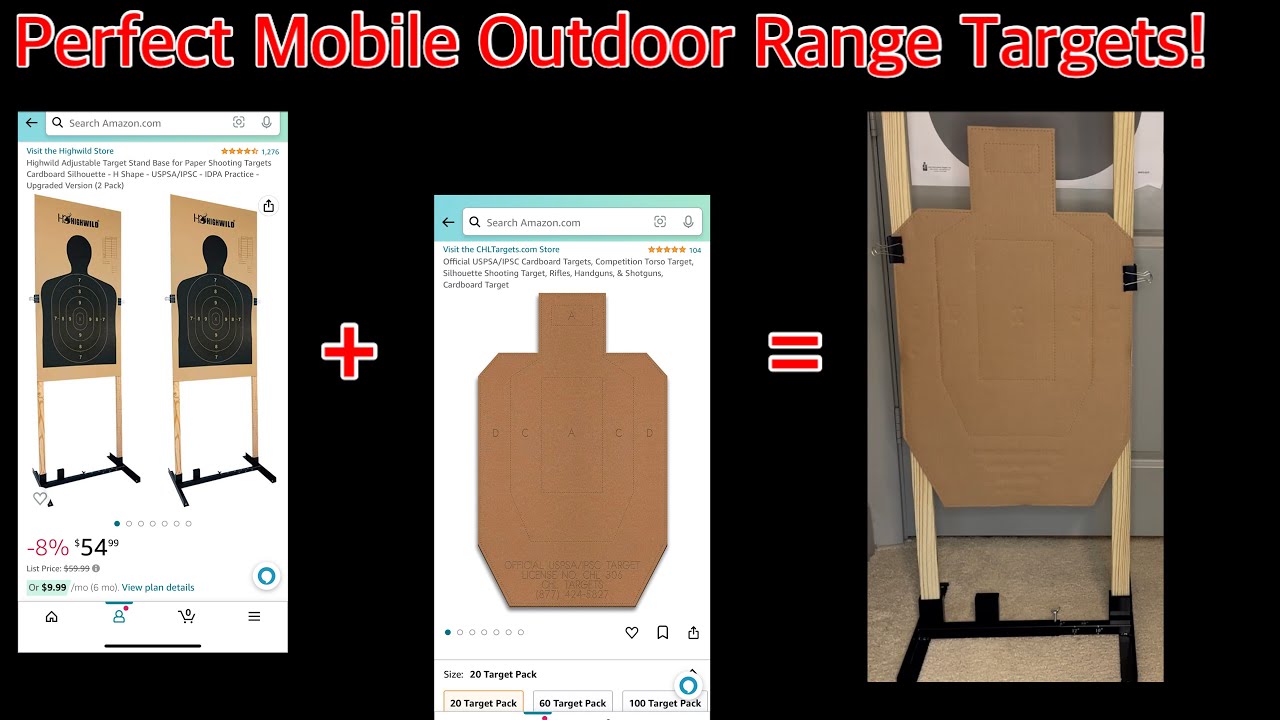 Amazon Range Target Setup! - What you need and How to Setup