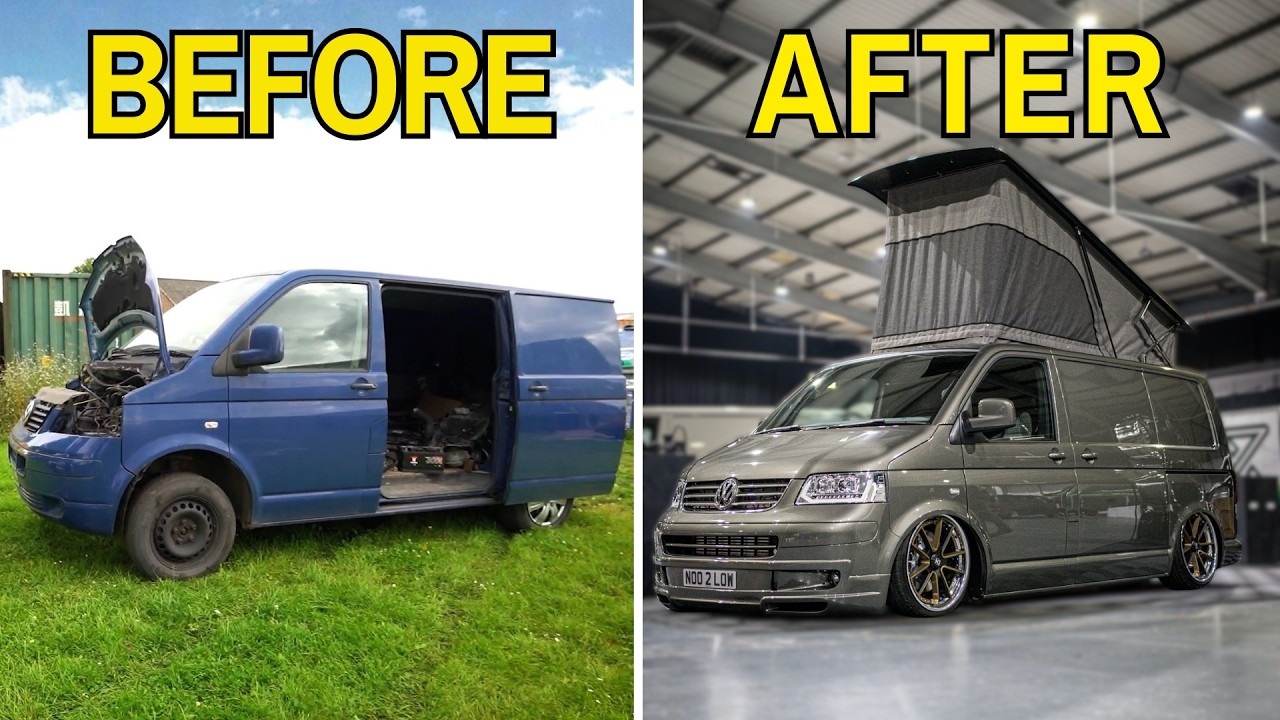 Наконец-то завершен проект мечты! | Презентация эксклюзивного VW T5 Transporter