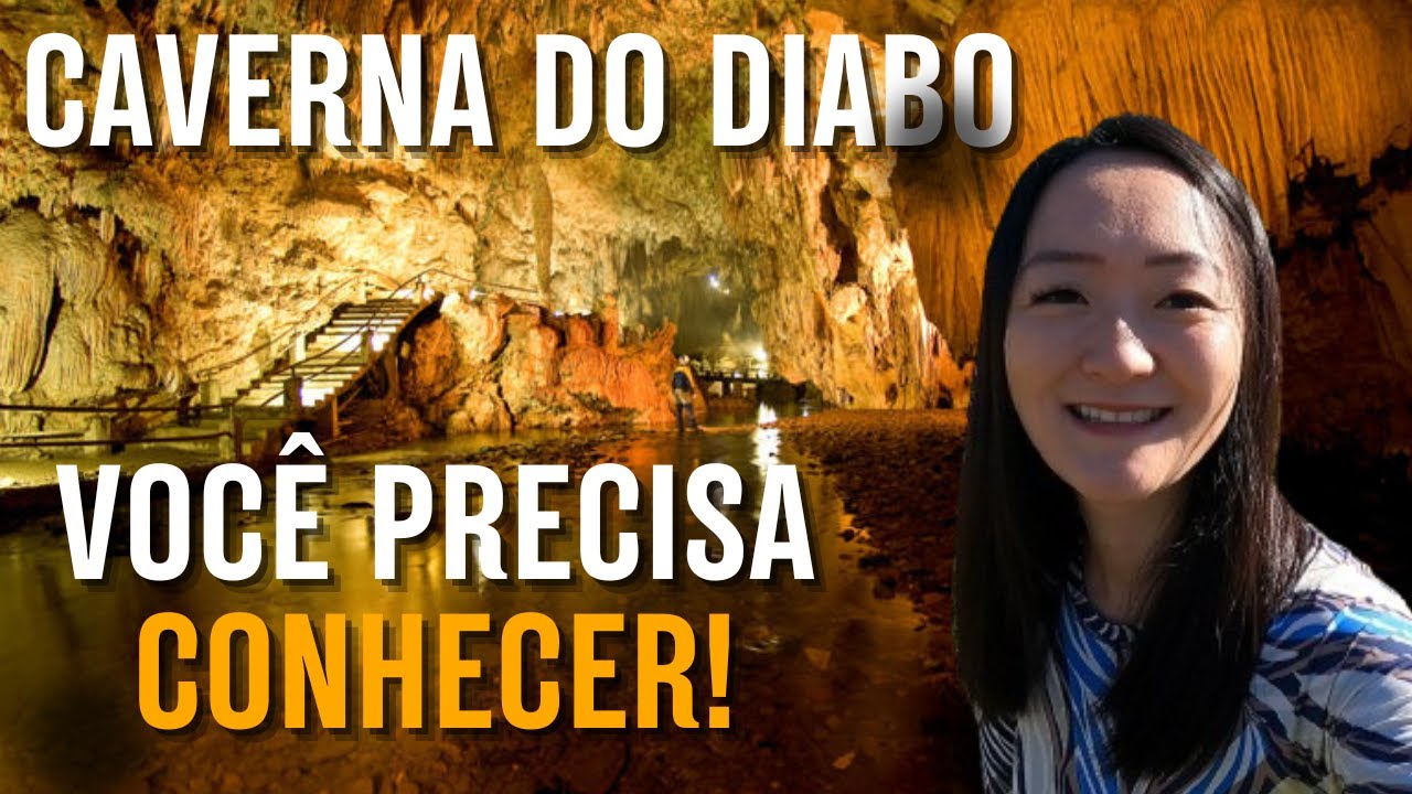 Todos os detalhes da Caverna do diabo no interior de São Paulo.