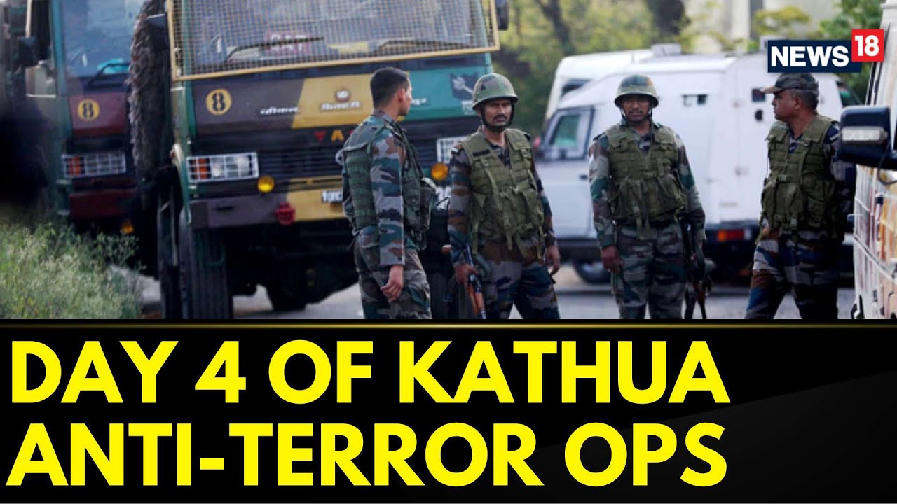 Day 4 Of Kathua Anti-terror Operation, Search On For Suspected Terrorists | Jammu & Kashmir | News18